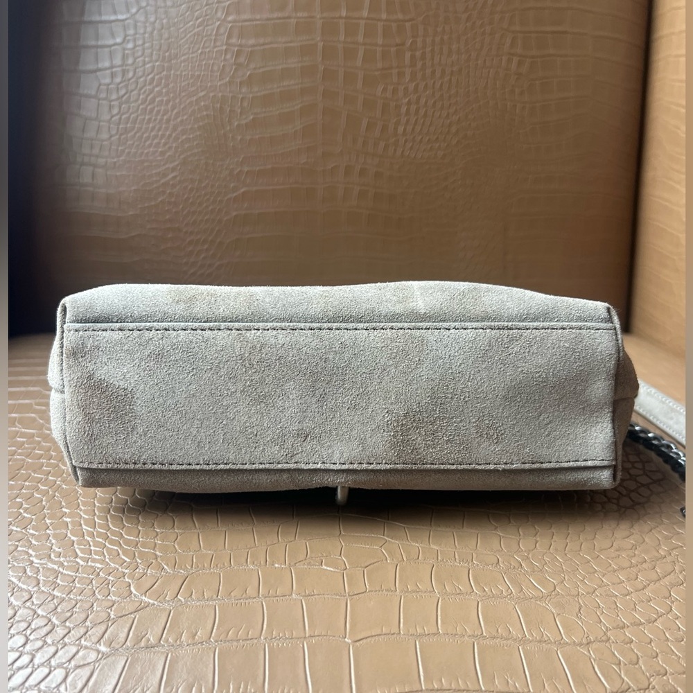 Rebecca Minkoff Edie Xbody With Woven Chain Crossbody Bag MSRP $248 SANDRIFT - Picture 3 of 6